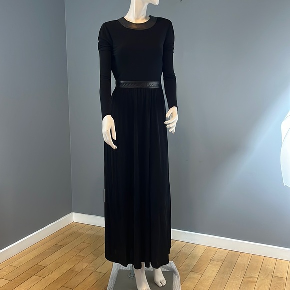 NWT Rosetta Getty Black Backless Dress Sz Small - Picture 1 of 14